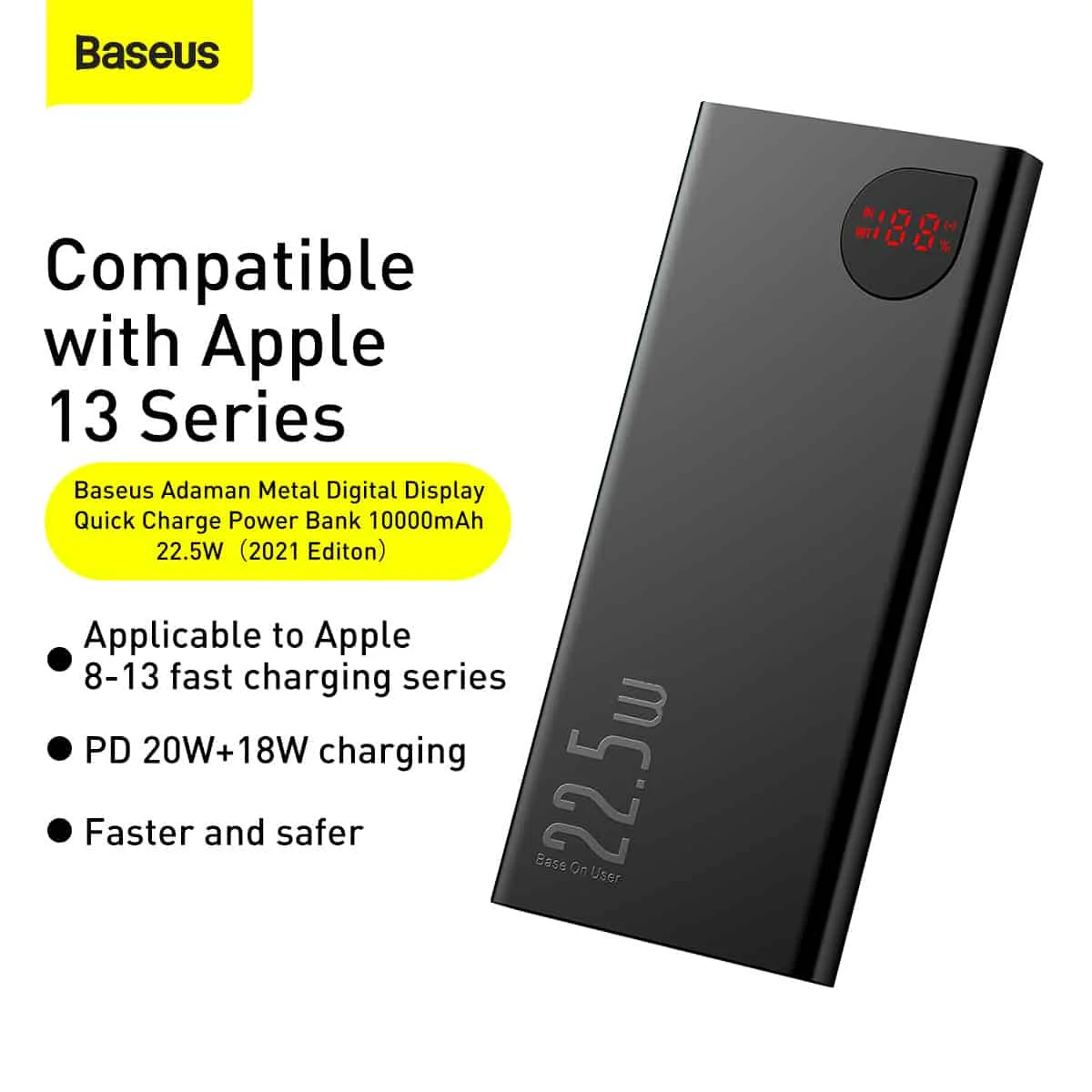 Baseus-Adaman-Metal-22.5W-20000mAh-Fast-Charging-Power-Bank-Price-in-Pakistan Baseus Adaman Power Bank 20000mAh 22.5w - Image 1